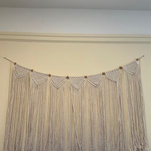 Macrame wall hanging
